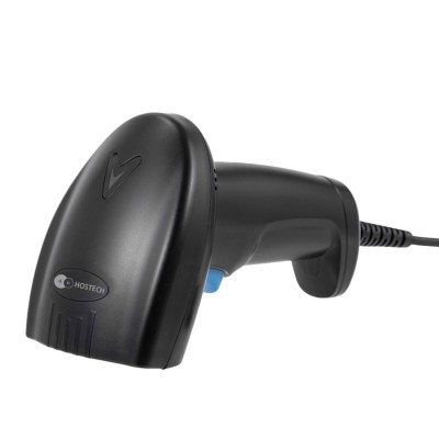 Miniatura 3 de Lector De Codigo De Barras HOSTECH HT-200, USB, Escaneo 1D/2D, Sensor Laser, Negro