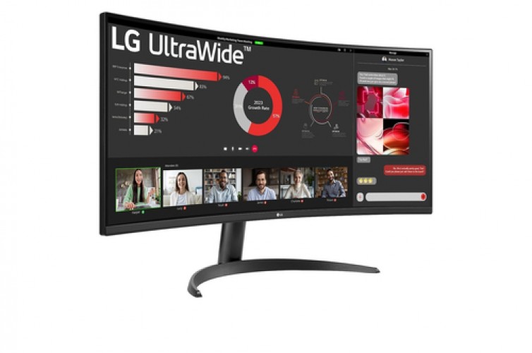 Miniatura 4 de Monitor LG 34WR50QK-B 34, Wide Quad HD, VA, 100 Hz, 5 ms, FreeSync, Negro