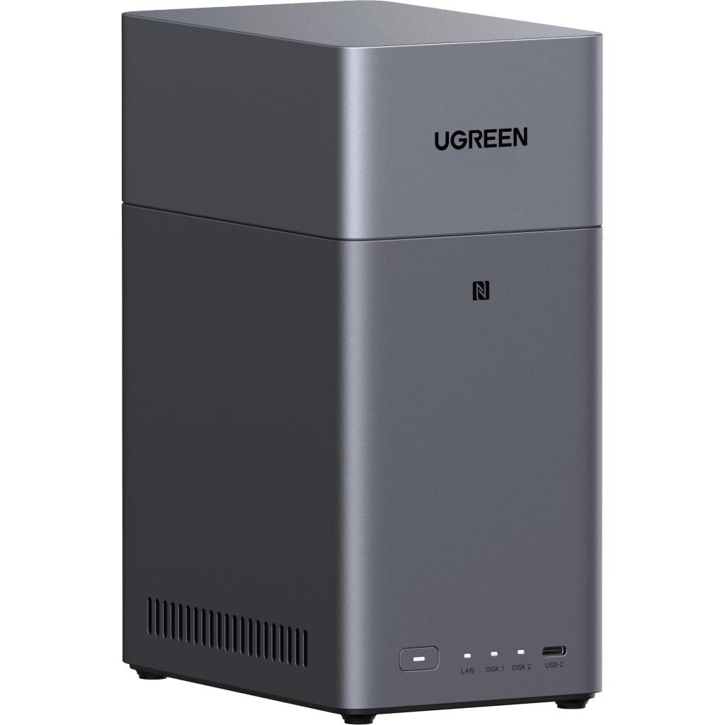 NASync Ugreen DH2300 , 2 Bahias NAS, UGOS PRO, RK3576, 4GB RAM, SATA, Soporta 60TB No Incluye Disco