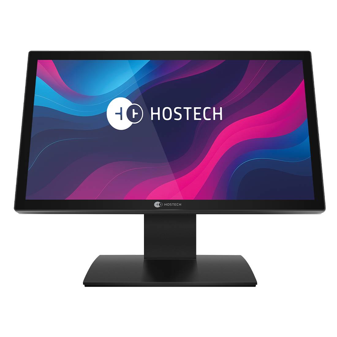 Monitor Touch HOSTECH HT400-1, 18.5, LED, FHD, IPS, HDMI/VGA, Vesa, Negro