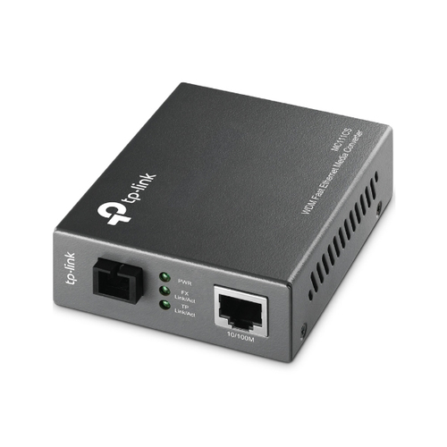 Convertidor de Medios TP-Link, 20.000 Metros, 10/100BASE-FX, 1 Puerto Fibra Modomodo, 1xRJ-45