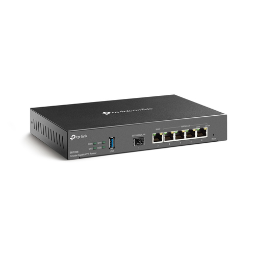 Miniatura 4 de Router TP-Link Gigabit Ethernet Firewall ER7206 VPN Omada, Alambrico, 1000 Mbit/s, 5x RJ-45