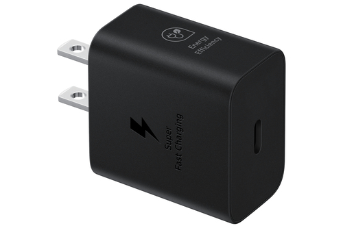 Cargador Samsung EP-T2510NBEGMX 100 - 240 V, Universal, Interior, 1USB-C, Carga rapida, 25 W, Negro