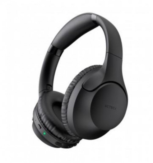 Audifonos con Microfono Acteck Zion Pro HP645, Bluetooth, Inalambrico, Negro
