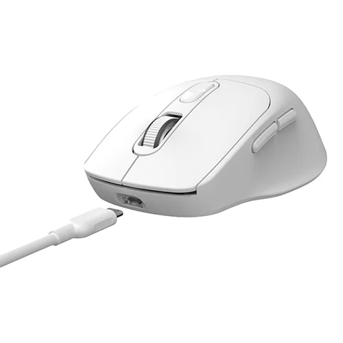 Miniatura 3 de Mouse Inalambrico Stylos STPMOI8W, 7 Botones, 1600 DPI, Recargable, Blanco