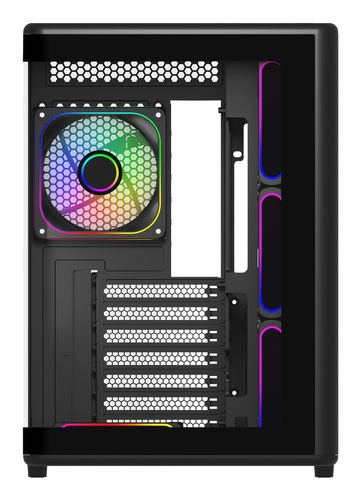Miniatura 2 de Gabinete Cooler Master ELITE 600, Midi-Tower, ATX/Micro-ATX/Mini-ITX, USB 3.0, sin Fuente, Negro