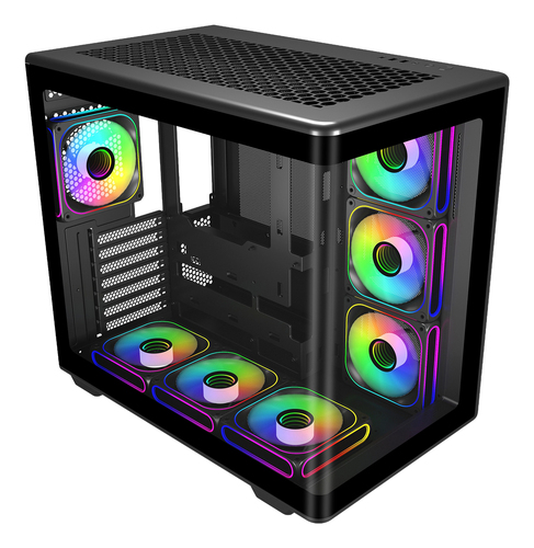 Miniatura 3 de Gabinete Cooler Master ELITE 600, Midi-Tower, ATX/Micro-ATX/Mini-ITX, USB 3.0, sin Fuente, Negro
