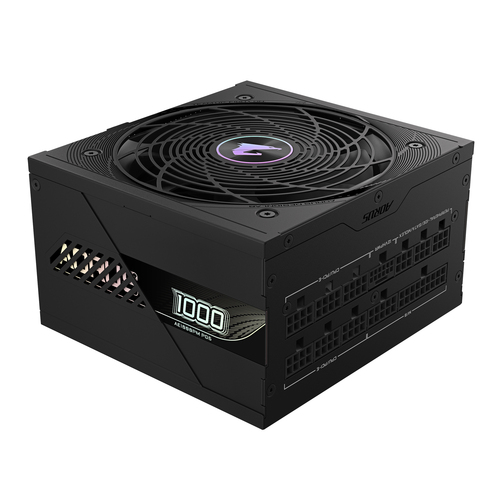 Miniatura 4 de Fuente de Poder AORUS ELITE AE1000PM, 1oooW, 80 PLUS Platinum, Modular, 24-pin ATX, 120mm, 1000W