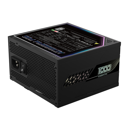 Miniatura 5 de Fuente de Poder AORUS ELITE AE1000PM, 1oooW, 80 PLUS Platinum, Modular, 24-pin ATX, 120mm, 1000W