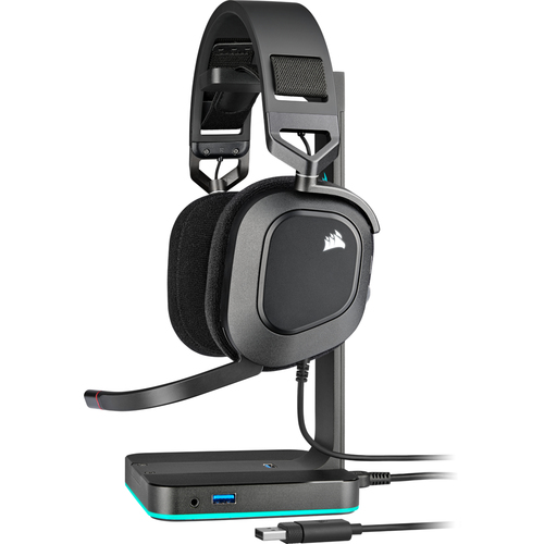 Miniatura 2 de DIadema Gamer Corsair HS80 , Alambrico, 1.8 Metros, USB, Negro