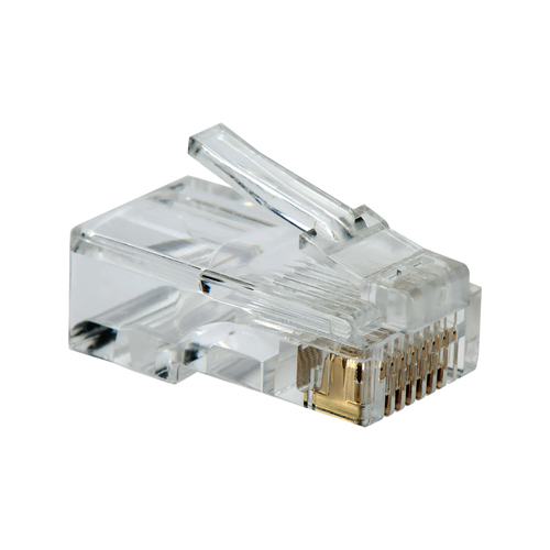 Miniatura 3 de Plug Vorago Rj45 Cat6 Bote 100 Pzas (plug-200)