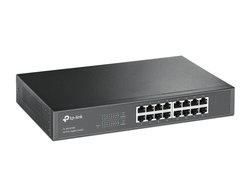 Miniatura 2 de Switch TP-Link TL-SG1016D No administrado, L2, RJ-45 16, Gigabit Ethernet (10/100/1000), Negro