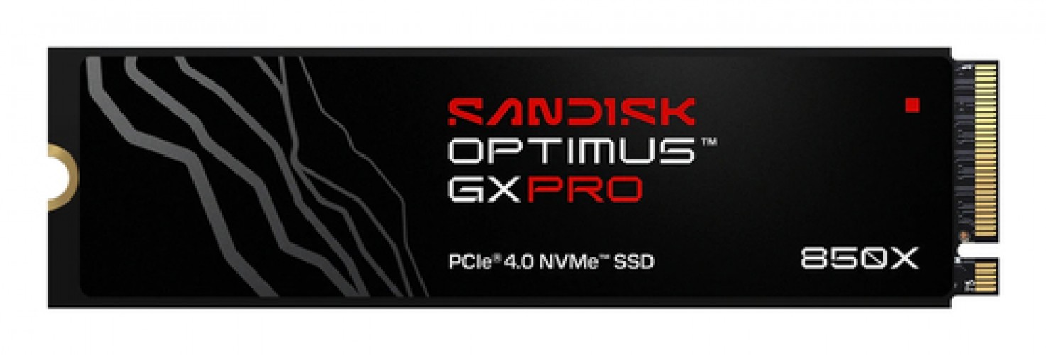 SSD SanDisk Optimus GX PRO 850X 1TB, M.2, NVMe, PCIe 4.0, 6300 MB/s Escritura, 7300 MB/s Lectura