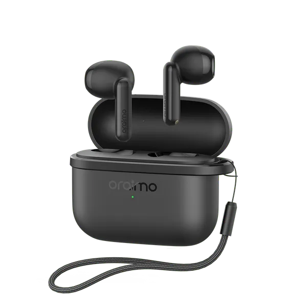 Audifonos Inalambricos Oraimo SpaceBuds Air, OTW-324S, hasta 38 horas , Negro