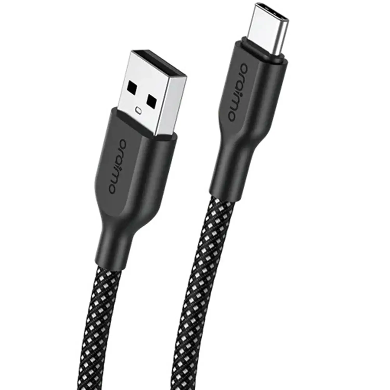 Cable Oraimo Braid OCD-152C USB-A a USB-C, 60W, 1M, Negro