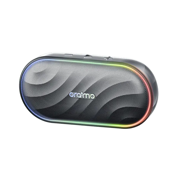 Bocina Inalambrica Oraimo SpaceBox OBS-382, 8W, RGB, Gris