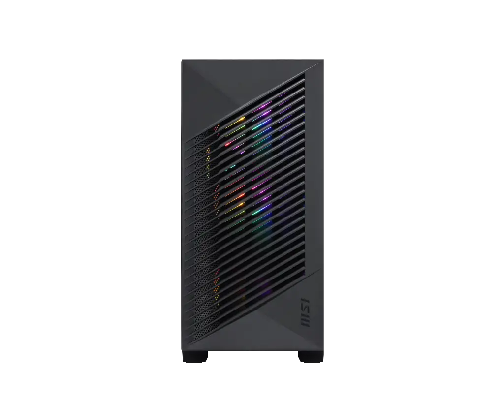 Miniatura 3 de Gabinete MSI PRO FORGE M050A Mini Tower, soporta micro-ATX/Mini-ITX, Vent. 3x 120mm,Vent. 1x 120mm, negro
