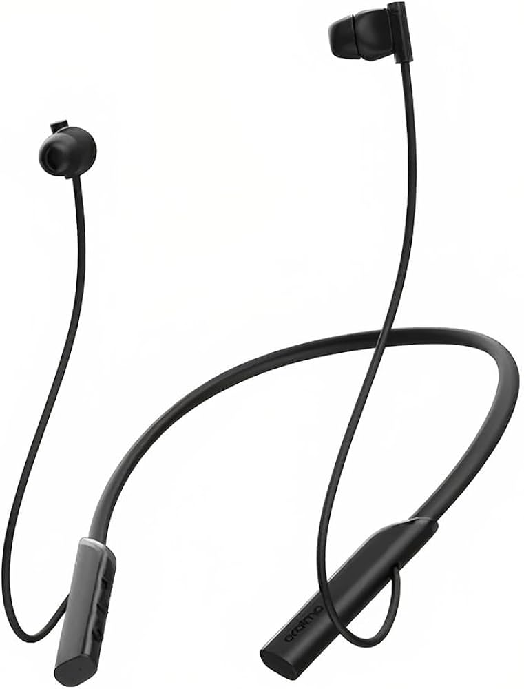 Audifonos Oraimo Inalambricos Necklace Lite OEB-311, Hasta 30 horas, IPX4, Negro