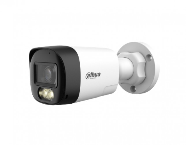 Camara Dahua CCTV, Bala, 2MP, IR 30m, Audio Bidireccional, Microfono