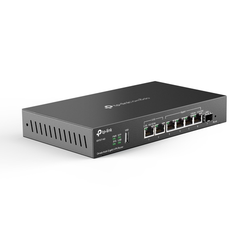 Miniatura 3 de Router TP-Link Gigabit Ethernet VPN Omada ER707-M2, Alambrico, 10,100,1000,2500 Mbit/s, 6x RJ45