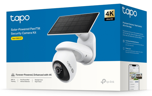 Miniatura 2 de Camara IP TP-Link Tapo Tapo C660 KIT 8 MP, Bala (forma), Wifi, MicroSD, Exterior, IP65, Blanco