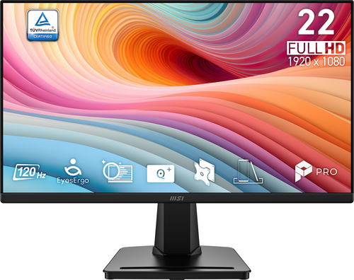 Miniatura 4 de Monitor MSI PRO MP225 E12VL LED VA 21.4, 1920x1080 Full HD, 120Hz, HDMI/DisplayPort, Negro