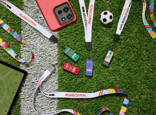 Miniatura 2 de Memoria USB SanDisk 128GB,  USB-C 3.0, Lectura 300MB/s, Negro, Edicion FIFA 2026
