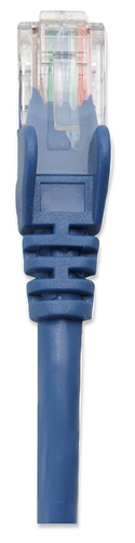 Miniatura 2 de Patchcord Intellinet Cable de red, Cat5e, UTP Cat5e, 3 m, U/UTP (UTP), Azul
