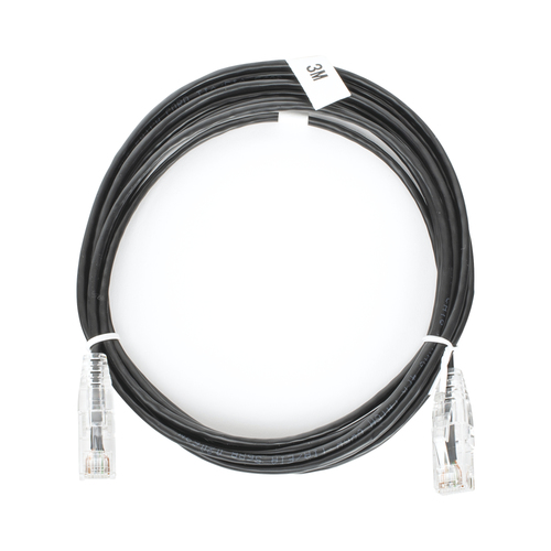 Patchcord LinkedPRO LP-UT6-300-BK-28 Cat6, 3 m, U/UTP (UTP), Negro