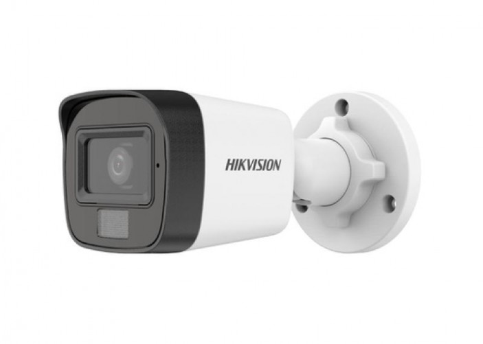 Cámara Vigilancia Hikvision DS-2CE16K0T-LFS(2.8mm) Bala (forma), Exterior, IP67, Negro, Blanco