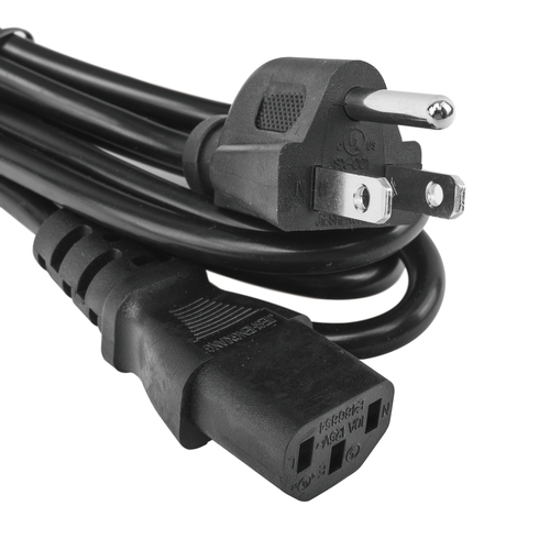 Miniatura 2 de Cables de poder Epcom AC-CORD-1.8M Hembra, Macho 120-240 V, 1.8 m, Negro