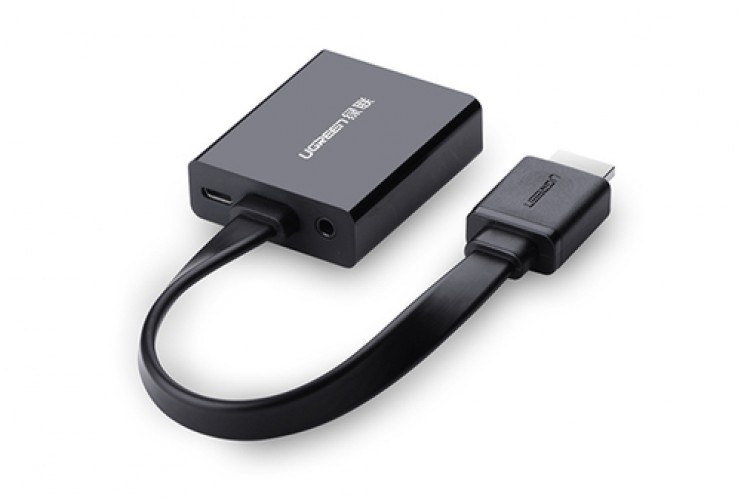 Miniatura 2 de Adaptador vídeo Ugreen 40248 HDMI, 0.16 m, Negro