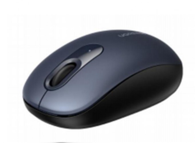 Mouse Inalámbrico 2.4G 800/1200/1600/2400 DPI | Funcia?n de 3 botones | Alcance 10m | Silencioso |  Ergonómico | Anti-caída y Anti-interferencias | Batería Alcalina AA incluida  | Midnight Blue.