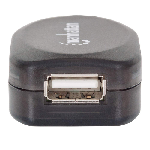 Miniatura 2 de EXTENSOR Manhattan 10 m, USB A a USB A, Macho/Hembra, 480 Mbit/s, Negro