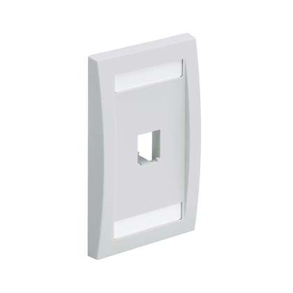 Placa de pared Panduit CFPE1WHY 1 Color Blanco