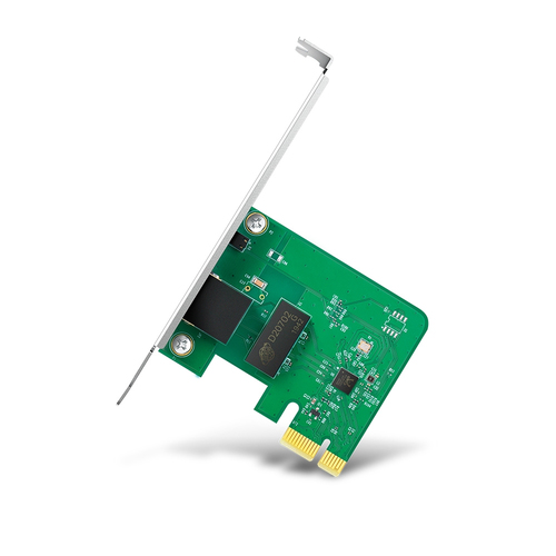 Tarjetas de red TP-Link TG-3468 PCI Express, RJ-45 1, 2000 Mbit/s, Alámbrico, Verde, Gris