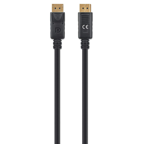 Miniatura 4 de Cable displayPort Manhattan Cable DisplayPort 8K V1.4 DisplayPort 1.4, 1 m, Negro