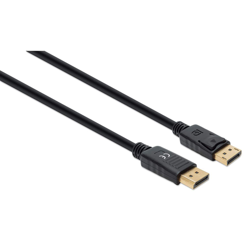 Miniatura 2 de Cable displayPort Manhattan Cable DisplayPort 8K V1.4 DisplayPort 1.4, 2 m, Negro