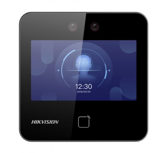 Control de Acceso Hikvision DS-K1T343MWX Lector de tarjeta Si, Pantalla 10.9 cm (4.3"), LCD, Color Negro