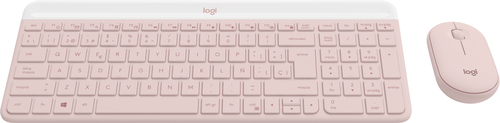Miniatura 4 de Teclado Inalámbrico Logitech 920-011312 Español, Tamaño completo (100%), 10 m, Teclado numérico, Rosa