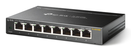 Miniatura 2 de Switch TP-Link TL-SG108E Gestionado, L2, RJ-45 8, Gigabit Ethernet (10/100/1000), Negro