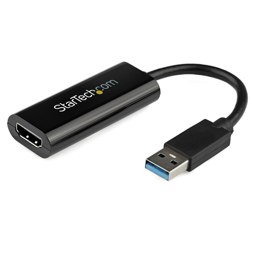 Adaptador Video StarTech.com USB tipo A a HDMI, Negro