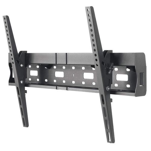 Soportes de pantalla Manhattan Color Negro, Material Acero