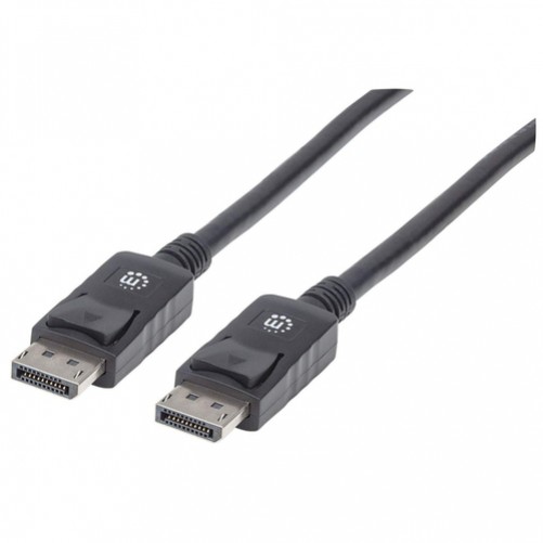 Cable displayPort Manhattan 4K@60Hz Cable DisplayPort DisplayPort 1.2, 3 m, Negro