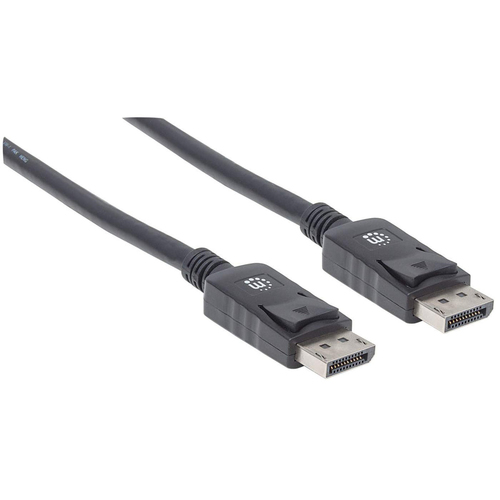 Miniatura 2 de Cable displayPort Manhattan 4K@60Hz Cable DisplayPort DisplayPort 1.2, 3 m, Negro