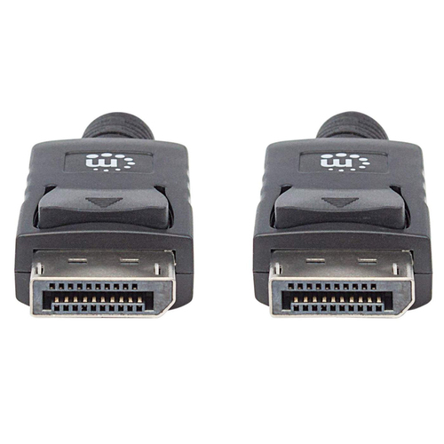 Miniatura 3 de Cable displayPort Manhattan 4K@60Hz Cable DisplayPort DisplayPort 1.2, 3 m, Negro