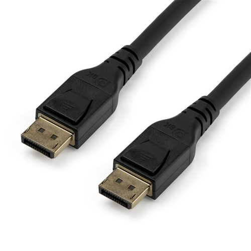 Cable displayPort StarTech.com DisplayPort 1.4, 5 m, Negro