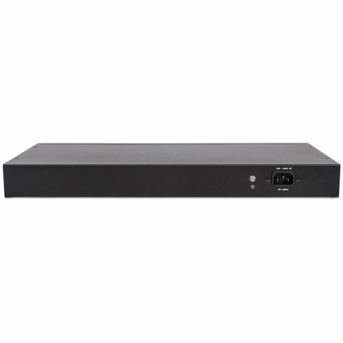 Miniatura 2 de Switch Intellinet Gestionado, RJ-45 24, Gigabit Ethernet (10/100/1000), 1U, Negro