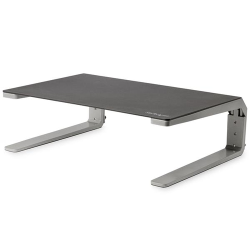 Estaciones de trabajo StarTech.com Ajustes de altura Si, Soportadas 1 Pantallas, Color Negro, Plata