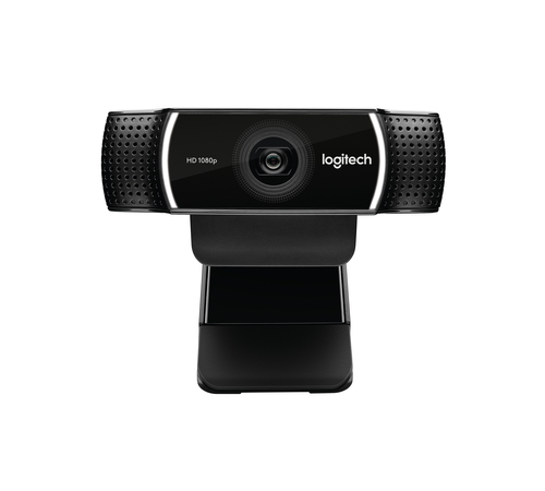 Cámara web Logitech 960-001087 1920 x 1080 Pixeles, 60 fps, 720p, 1080p, Micrófono, USB, Negro